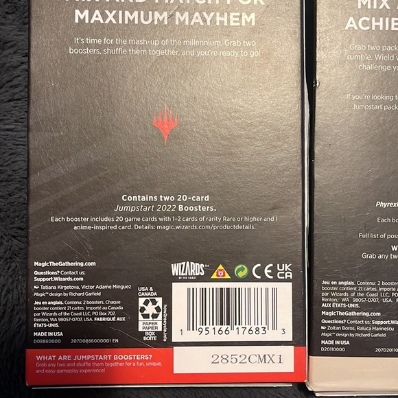 NEW- Magic the gathering jumpstart packs - 120 cards total - 2022 and phyrexia - Picture 6 of 11